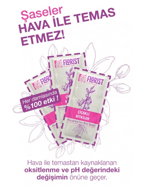 Florıst Çiçekli Bitkiler Sıvı Bitki Besni