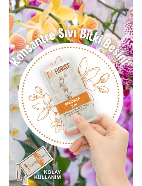 Florıst Orkide Sıvı Bitki Besini